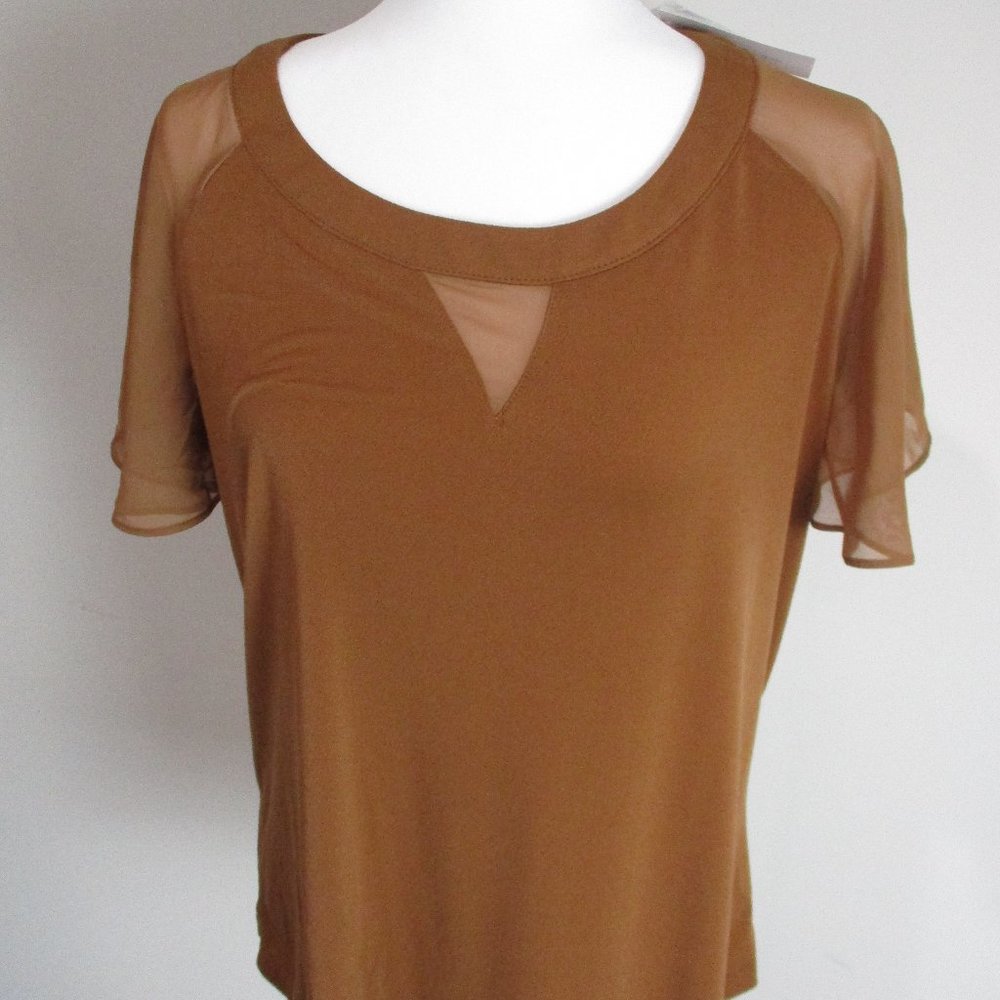 Caramel Colored Blouse